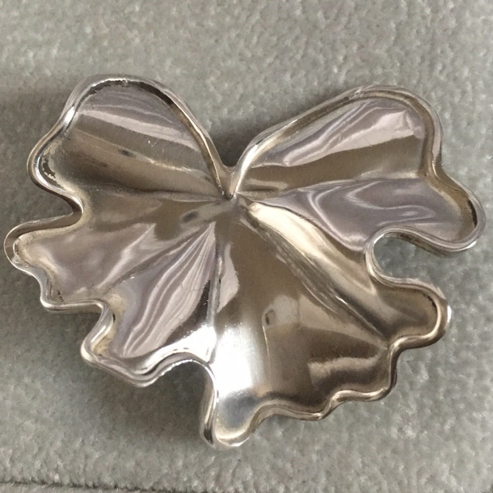 Vintage SACHS Silver Brooch